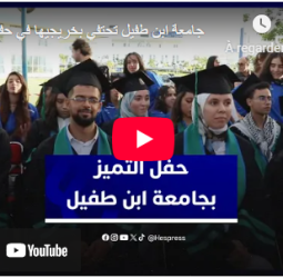 حفل التميز بجامعة ابن طفيل